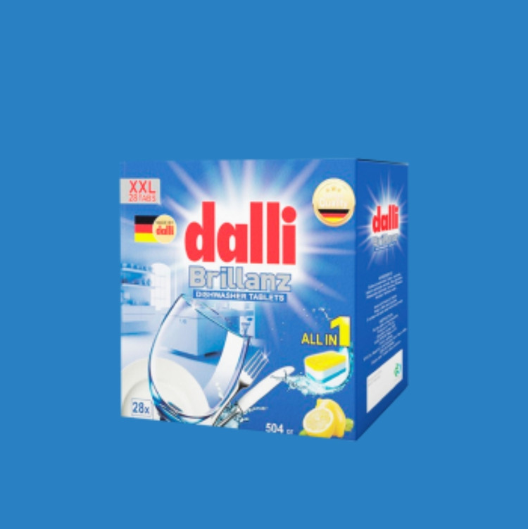 قرص ماشین ظرفشویی 28عددی dalli