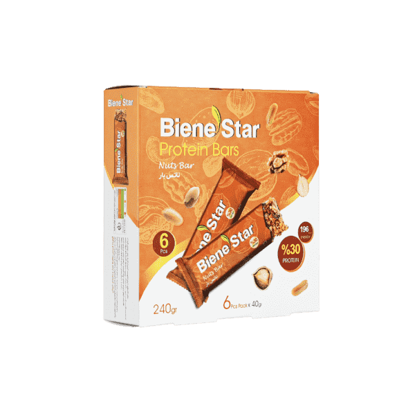 پروتئین بار ناتس بار بین استار بسته 6عددی